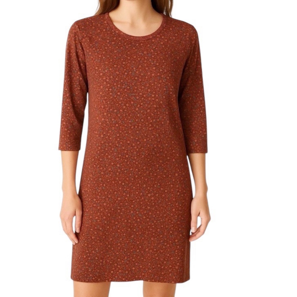 Boden Pajama Floral Sleep Shirt Dress Size 4 US
